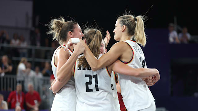 Germany wins gold in women's 3x3 basketball