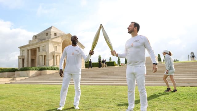 Dans la Somme, la Flamme célèbre la paix, la nature et le sport !
