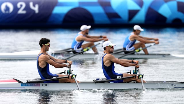 Canottaggio: argento azzurro nel duo pesi leggeri maschile a Parigi 2024!