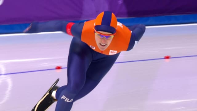 平昌オリンピック スピードスケート男子5000m決勝 2/11