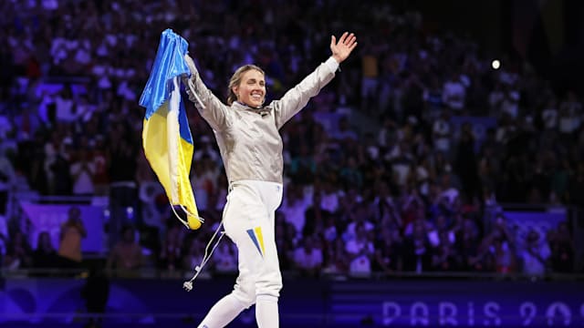 Ukraine rallies to win Olympic fencing gold in women's team sabre