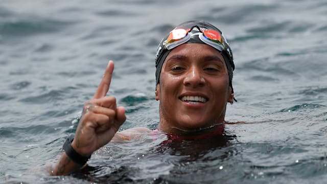 Rainha do mar, Ana Marcela Cunha nada para ser a maior da história