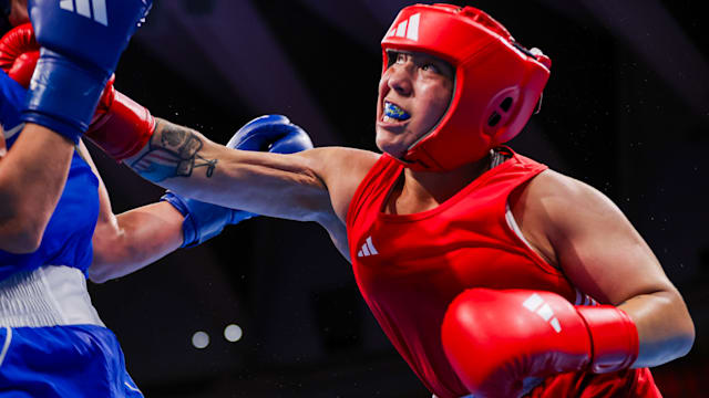 Boxeadores latinos con plaza a París 2024