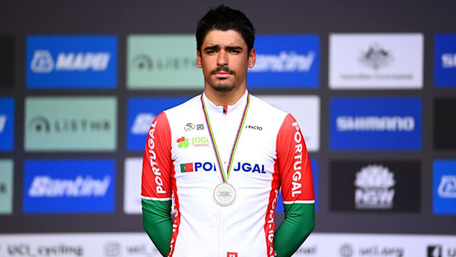 António Morgado repete prata no sub-23 da estrada no Mundial de Ciclismo 2023