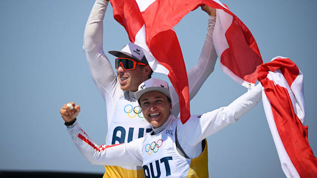 Austria takes mixed dinghy sailing gold