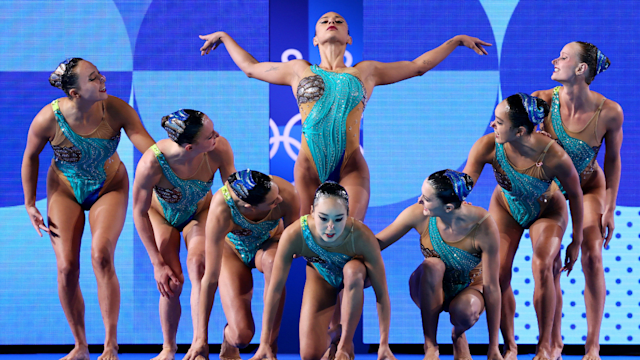 USA showcase Bollywood flair with 'Taal se Taal' in artistic swimming free routine | Paris 2024 highlights