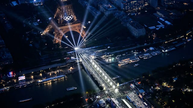 Highlights der Eröffnungszeremonie Paris 2024