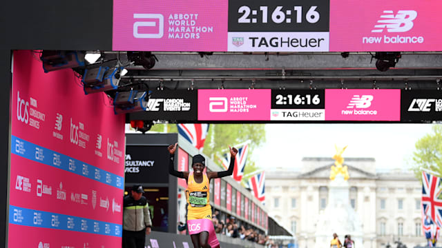 東京2020女王ジェプチルチルが女子単独レース世界記録で優勝！ロンドンマラソン2024