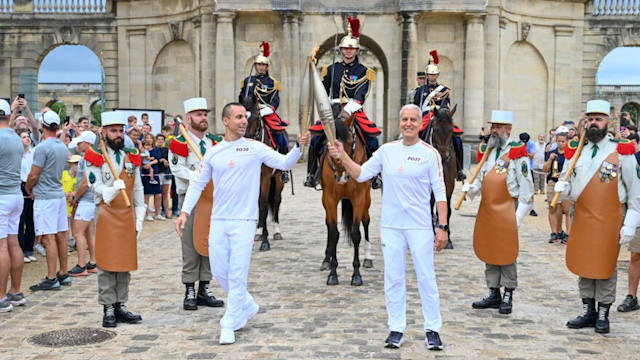 The Val-de-Marne was thrilled to host the Olympic Relay!