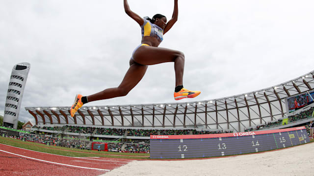 Diamond League 2024 en Eugene: victorias de Leyanis Pérez y Gerald Drummond y récord mundial de Beatrice Chebet