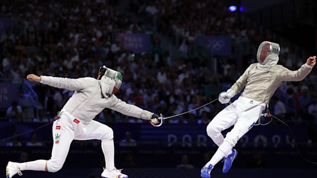 Piste finales : Petite finale et finale sabre par équipe (H) | Escrime | Jeux Olympiques de Paris 2024