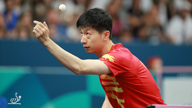 What is Ma Long's impact on table tennis as he bows out with gold?