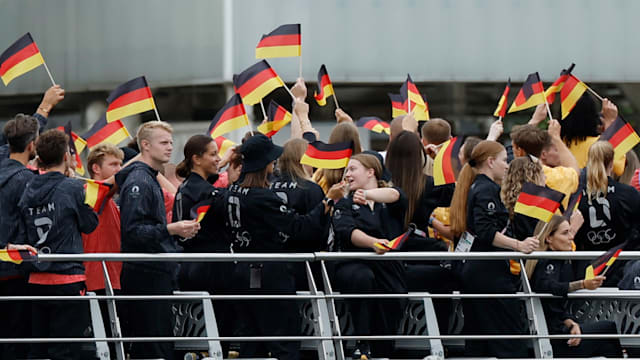 Team Deutschland ist bereit für die Spiele
