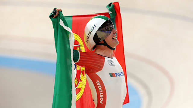 Iuri Leitão é medalha de prata para Portugal no ciclismo de pista em Paris 2024