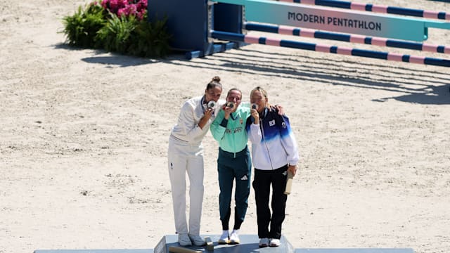 Élodie Clouvel, vice-championne olympique de pentathlon moderne pour la deuxième fois