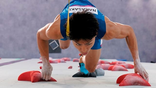 男子全能决赛  - 攀岩 | 2020年东京奥运会回看