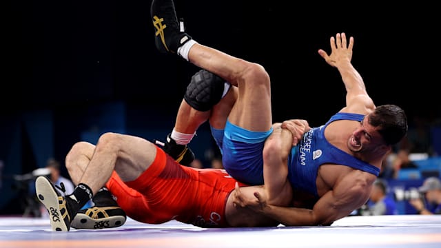 Refugee wrestler Iman Mahdavi: My Paris 2024 highlights