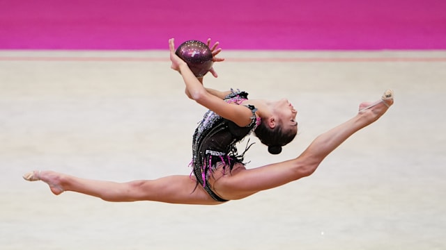 U.S. rhythmic gymnast Serena Lu forges new path in return to sport
