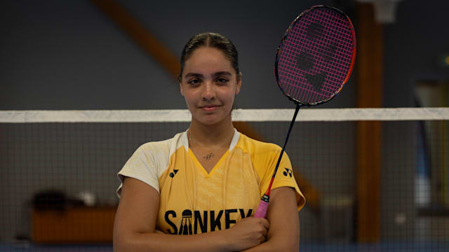 Refugee badminton player Dorsa Yavarivafa: Inspired by Carolina Marin