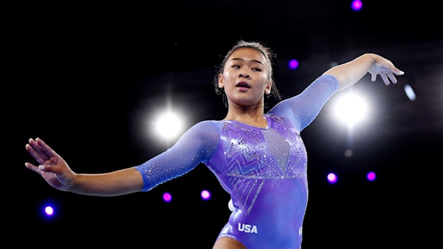 マッケイラ・マロニー直筆サイン入り超大型写真…アメリカの体操選手…金メダリスト 1,253点のマッケイラ・マロニーの写真と高解像度写真 - Getty Images