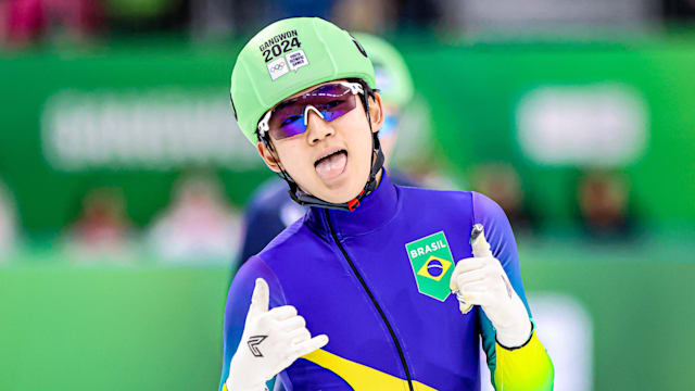 Gangwon 2024: Lucas Koo, Brazil’s history-maker in short track speed skating, making a name for his country