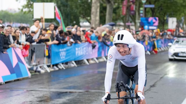 Refugee cyclist Amir Ansari: My Paris 2024 highlights