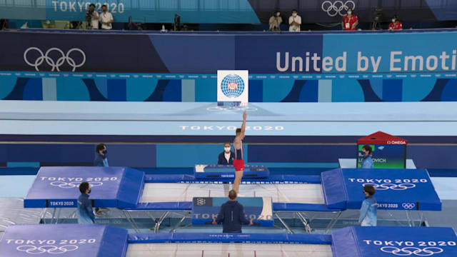 gymnastics trampoline