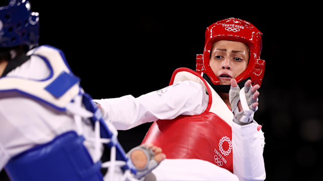 Pouryounes Langeroudi edged out by Guo in -49kg taekwondo contest