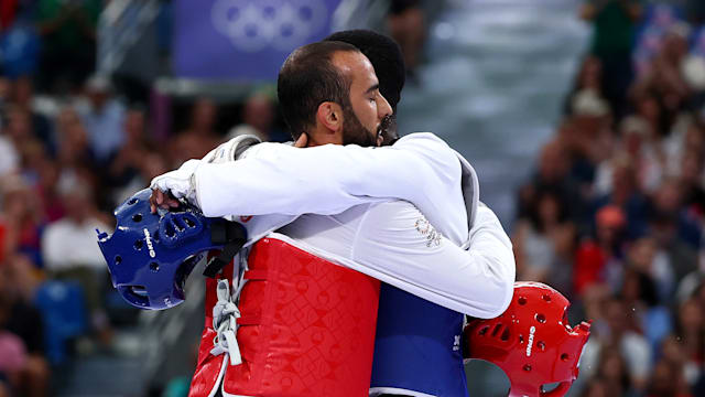 Refugee taekwondo athlete Kasra Mehdipournejad: My Paris 2024 highlights