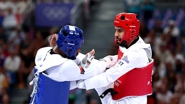 Refugee taekwondo athlete Kasra Mehdipournejad misses medal rounds