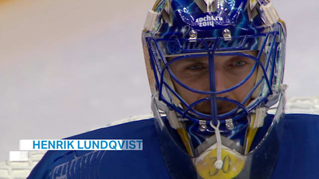 Henrik Lundqvist Team Sweden Olympic Hockey Jersey