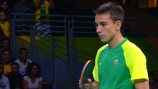 Hugo Calderano: Brazil table tennis star challenging China's dominance