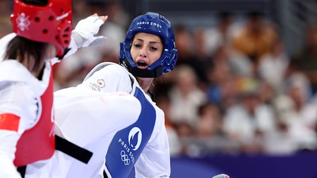 Refugee taekwondo athlete Dina Pouryounes Langeroudi: My Paris 2024 highlights