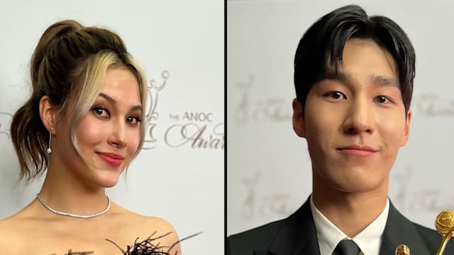 Ailing (Eileen) Gu and Hwang Dae-heon crowned best athletes of Beijing 2022 at ANOC Awards