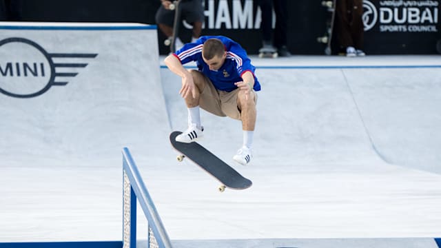 World Skateboarding Tour | Dubai Street 2024 : Vincent Milou en tête des quarts de finale hommes 