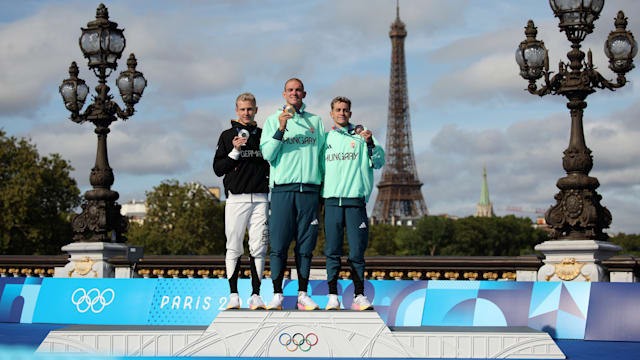 Hungary's Kristof Rasovszky clinches historic 10km men's gold