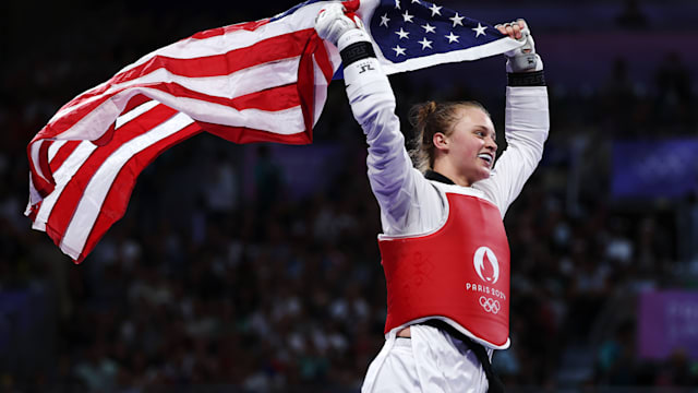 Taekwondo | W -67kg Bronze Medal Contest | Kristina Teachout | Paris 2024 Highlights