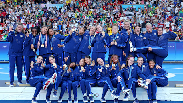 Estados Unidos se llevó  la medalla de oro en el fútbol femenino en los Juegos Olímpicos de París 2024