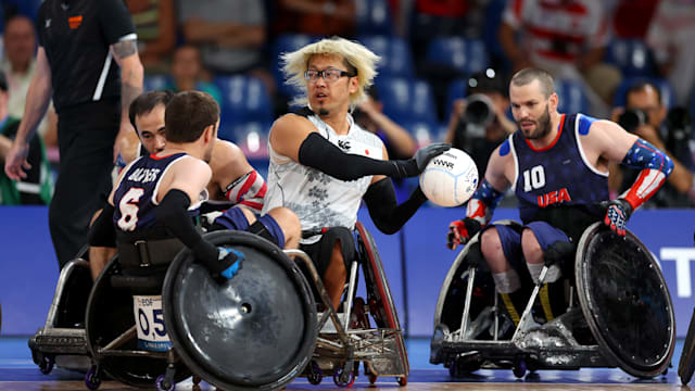 Paris 2024 Paralympics: Japan win gold in wheelchair rugby