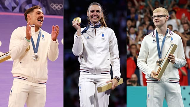 Les Français dévoilent les secrets de leur médaille olympique