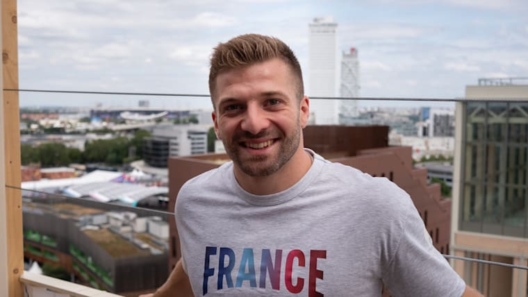 Alexis Jandard of Team France