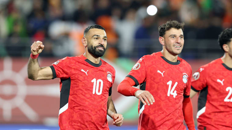 Mohamed Salah buteur contre la Côte d'Ivoire en quarts de finale 