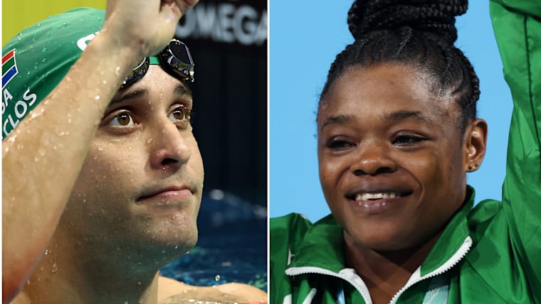 South African swimmer Chad le Clos and Nigerian weightlifter Rafiatu Lawal are among top African stars set to compete at Glasgow 2026 Commonwealth Games.