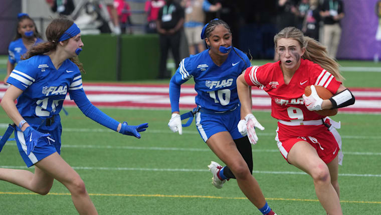 NFL Flag girls high school showcase game during the 2025 Pro Bowl Games