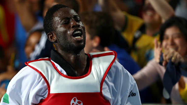 Rio 2016 gold medallist Cheick Cisse Salah.
