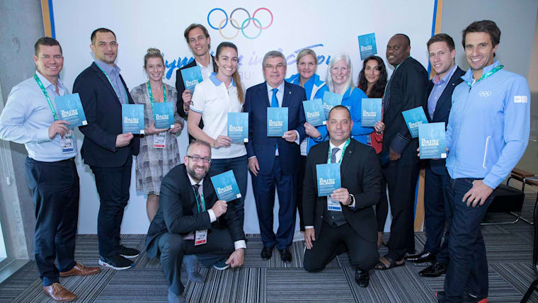Athletes’ Declaration officially endorsed by the IOC Session