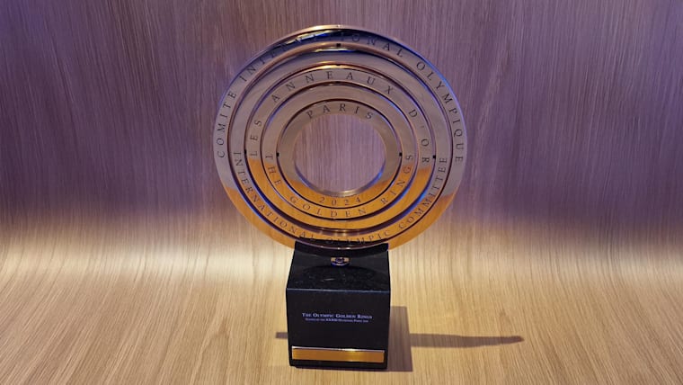 Olympic Golden Rings award