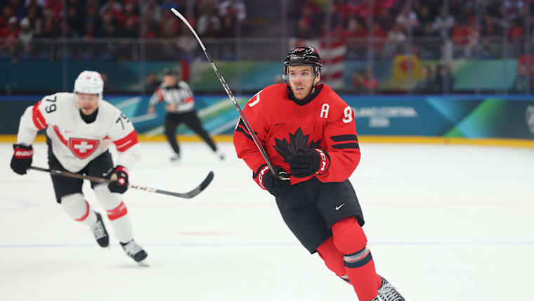 Fanion Hockey Sur Glace IIHF LIHG - Ancien Drapeau International Wimpel