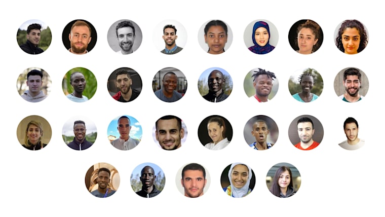 29 refugee athletes to send a message of solidarity and hope to the world at the Olympic Games Tokyo 2020 