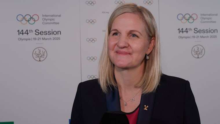 IOC President-elect Kirsty Coventry 